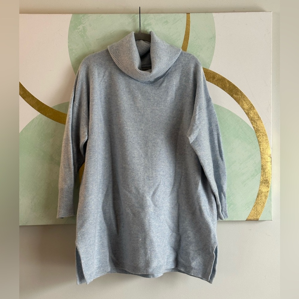 L.L. Bean Respun Cashmere Relaxed Turtleneck Sweater